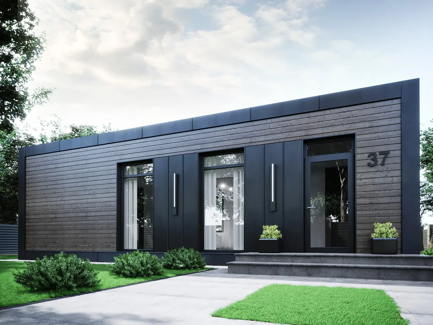 Модульний будинок 37 м2